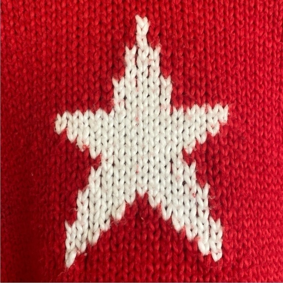 WILDFOX Stars Boho Style Romantic Palmetto Knit Sweater Cropped Fringed … - Picture 11 of 12